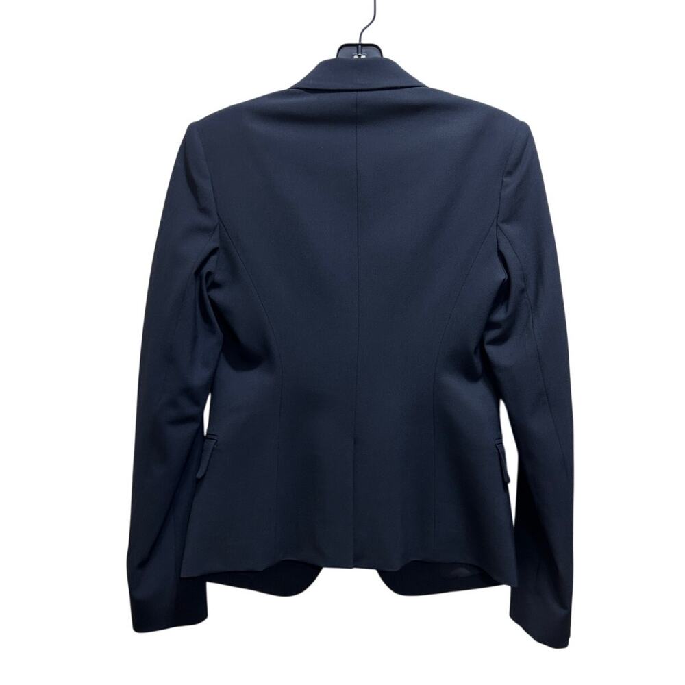 Theory Gabe N Black Virgin Wool Blazer & Pants Suit Set Size 2 Office Twee Siren - Picture 5 of 10
